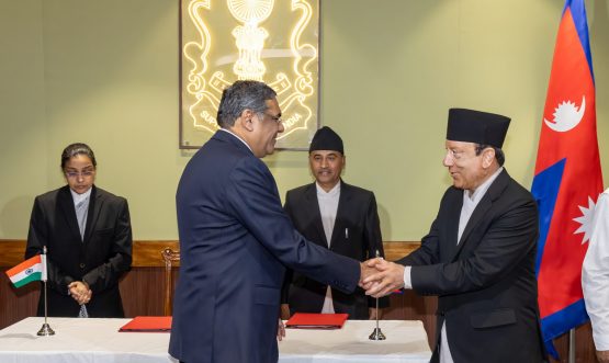 Supreme Court of Nepal and the Supreme Court of India Sign a Memorandum of Understanding in the field of Judicial Cooperation